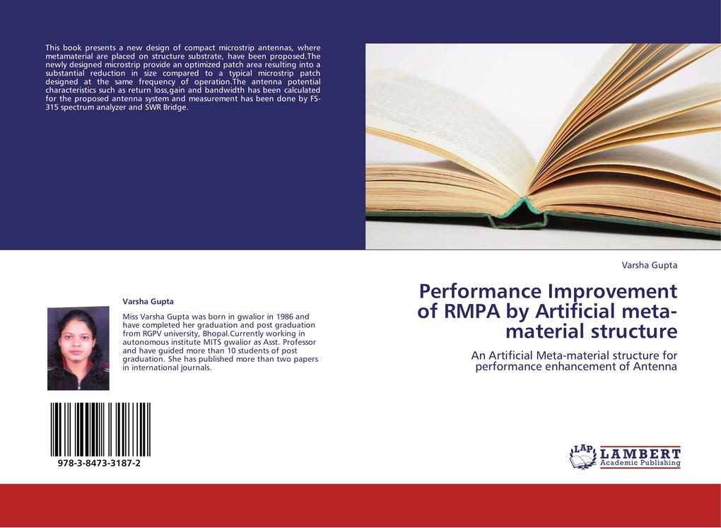Performance Improvement of RMPA by Artificial meta-material structure - Varsha Gupta