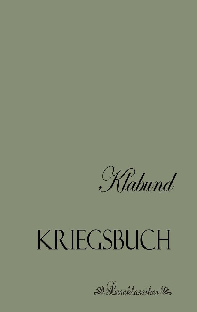 Kriegsbuch