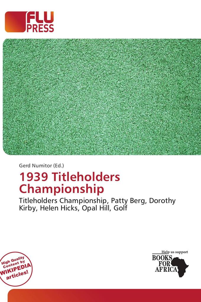 1939 Titleholders Championship