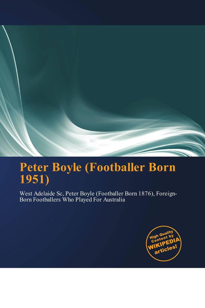 Peter Boyle (Footballer Born 1951)