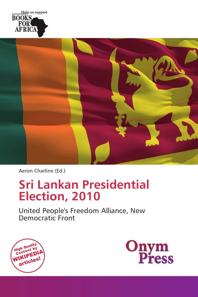 Sri Lankan Presidential Election 2010