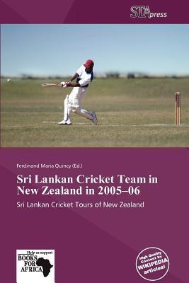 Sri Lankan Cricket Team in New Zealand in 2005-06