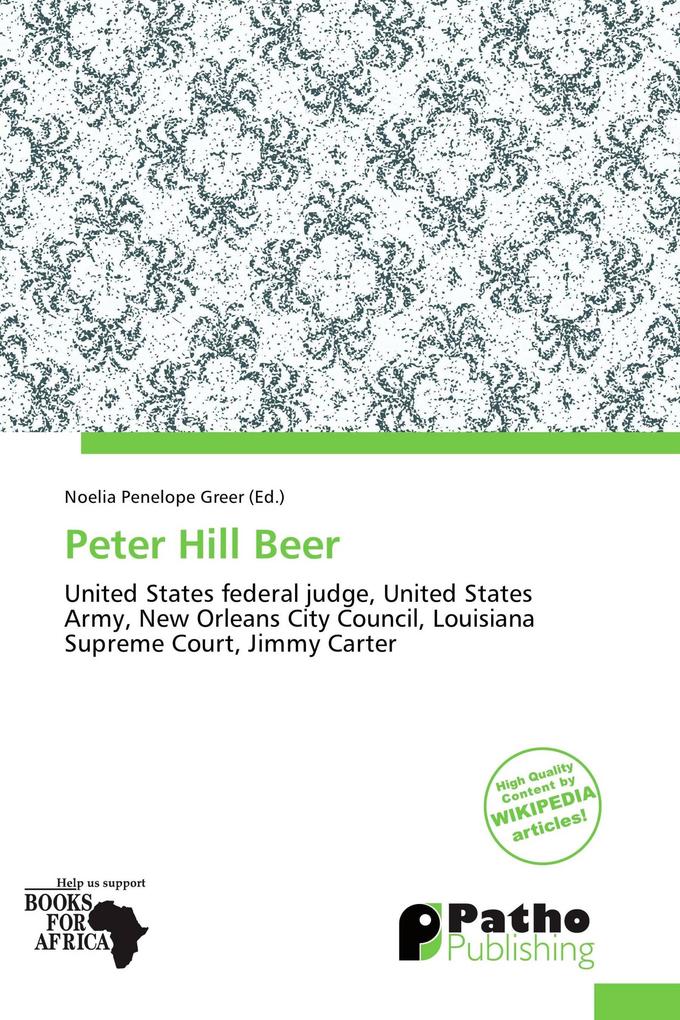 Peter Hill Beer