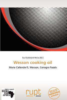 Wesson cooking oil