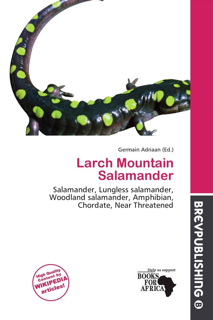 Larch Mountain Salamander