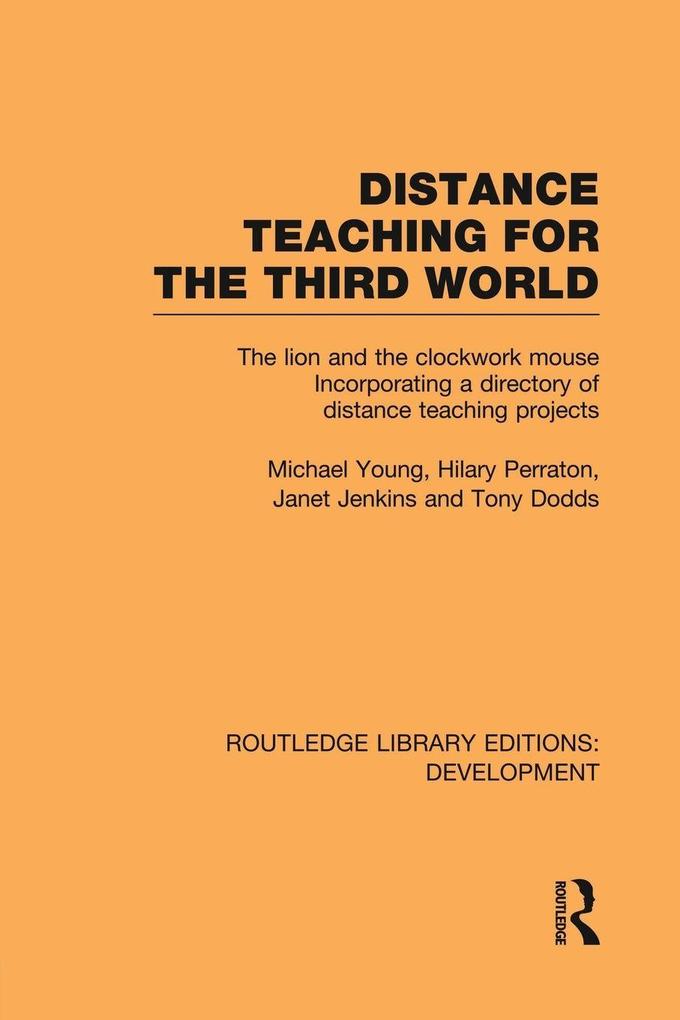 Distance Teaching for the Third World
