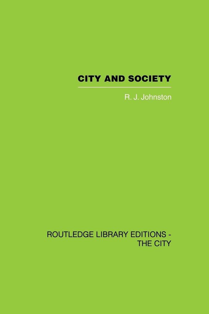 City and Society