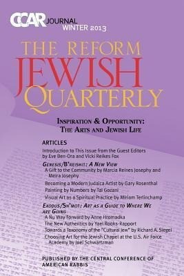 Judaism & the Arts: Ccar Journal Winter 2013