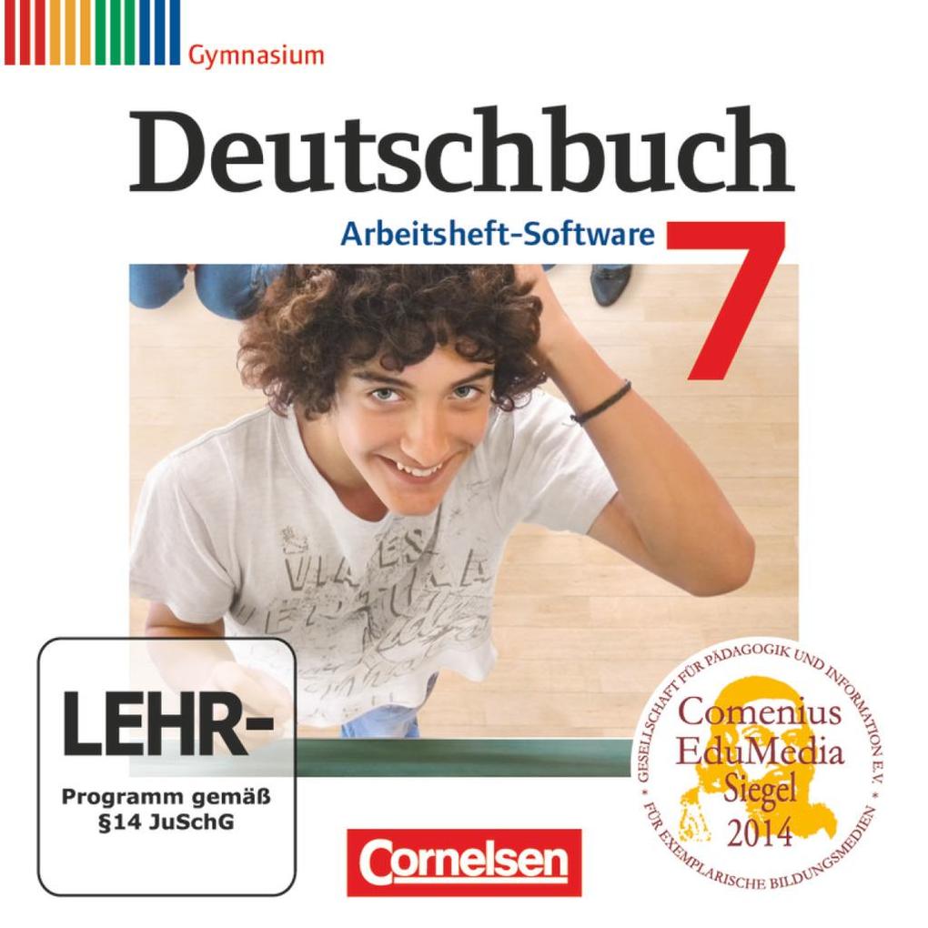Deutschbuch 7. Schuljahr. Gymnasium Allgemeine Ausgabe. Übungs-CD-ROM zum Arbeitsheft