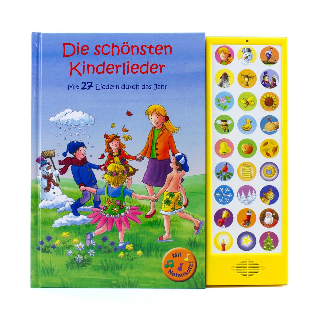 Image of Die Schönsten Kinderlieder - Mit 27 Liedern Durch Das Jahr, Gebunden