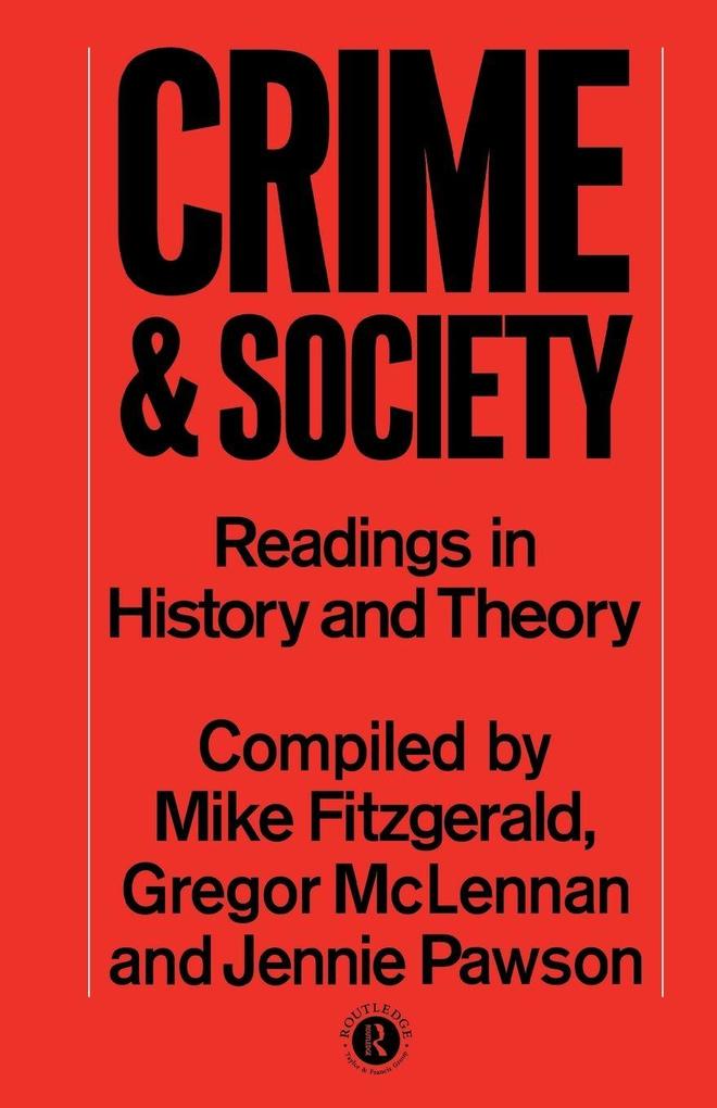 Crime and Society