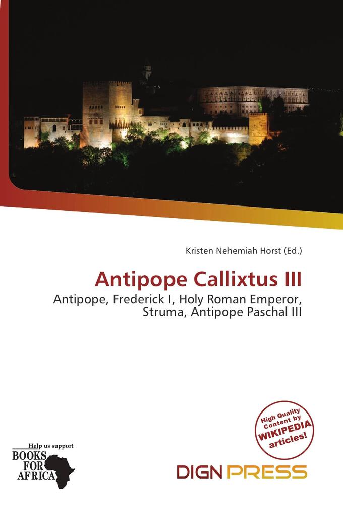 Antipope Callixtus III