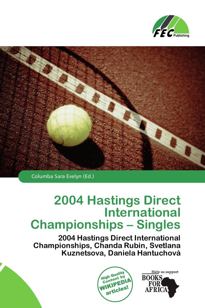 2004 Hastings Direct International Championships - Singles