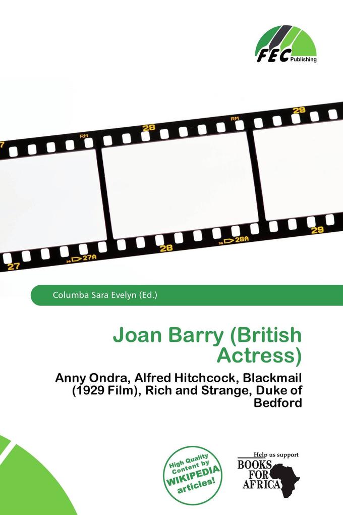 Joan Barry (British Actress)