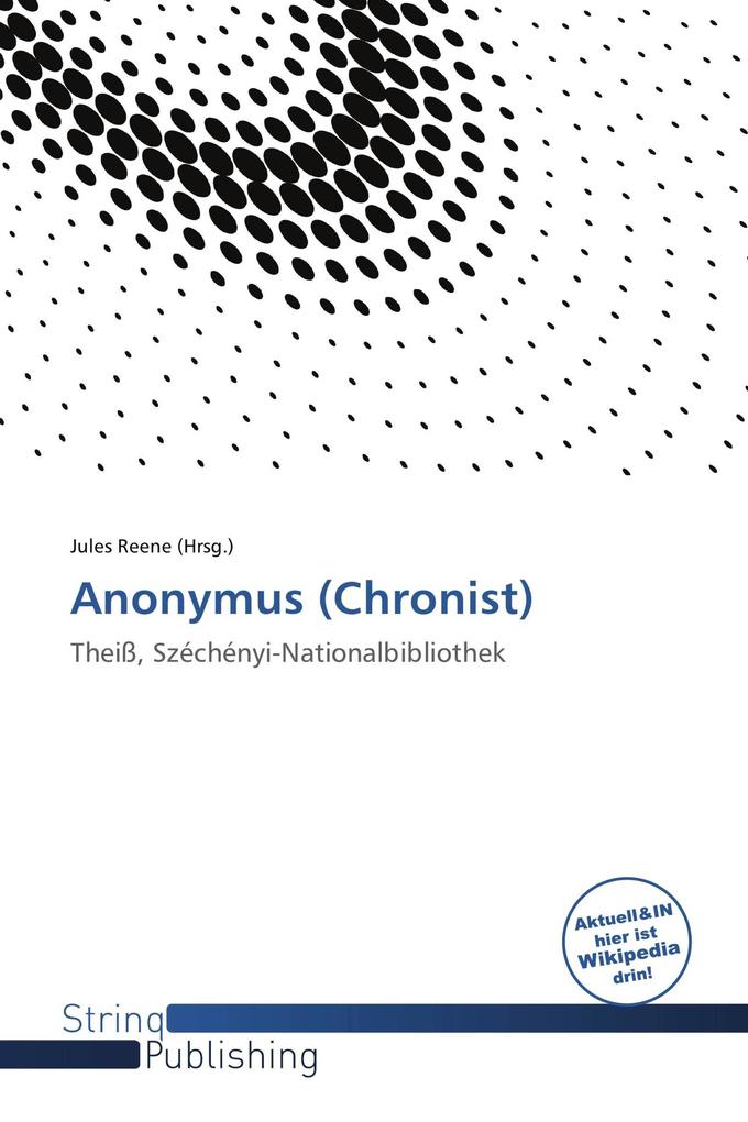 Anonymus (Chronist)