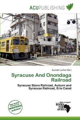 Syracuse And Onondaga Railroad
