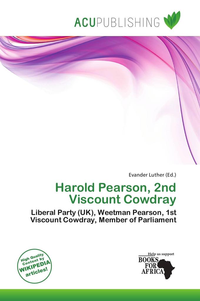 Harold Pearson 2nd Viscount Cowdray