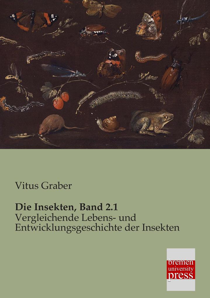 Die Insekten Band 2.1