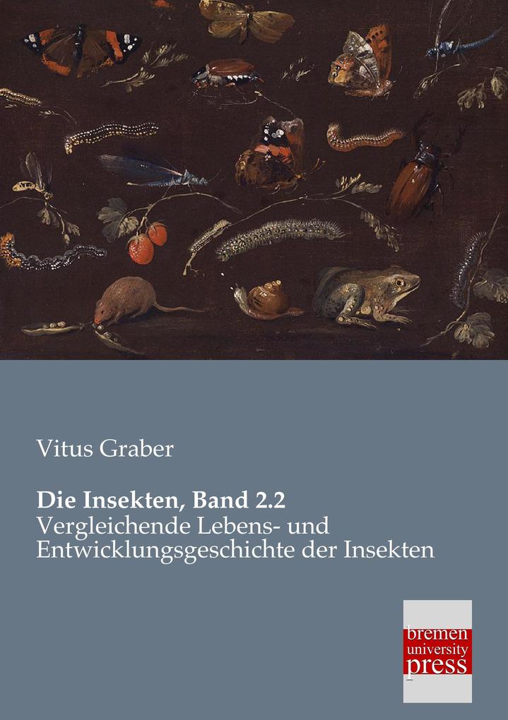 Die Insekten Band 2.2