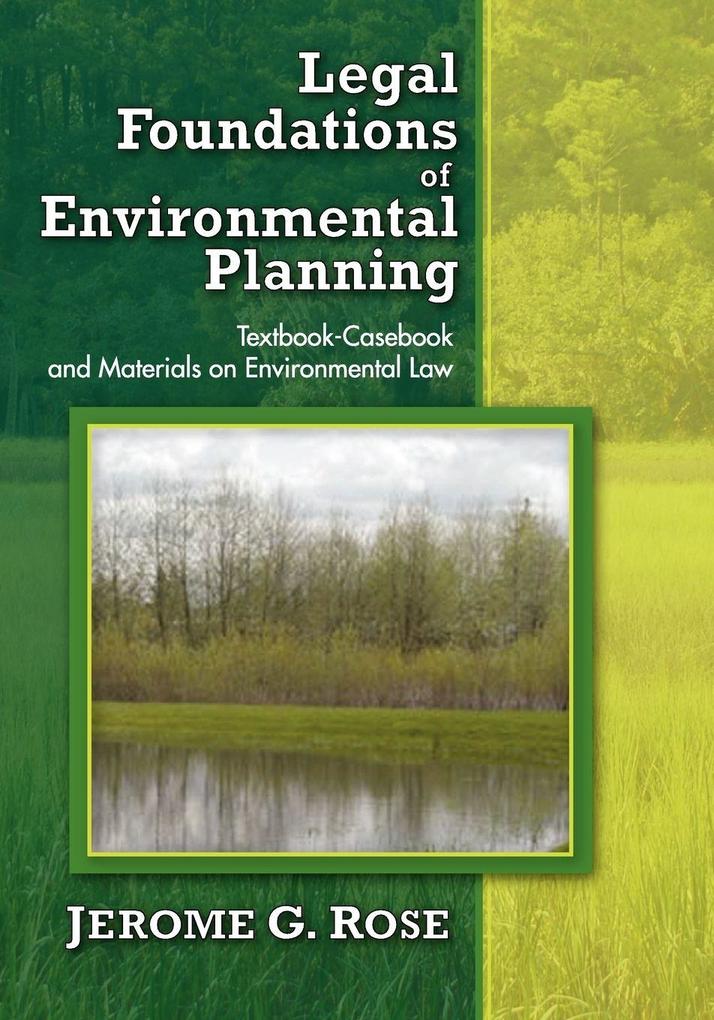 Legal Foundations of Environmental Planning