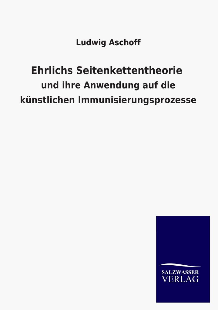 Ehrlichs Seitenkettentheorie