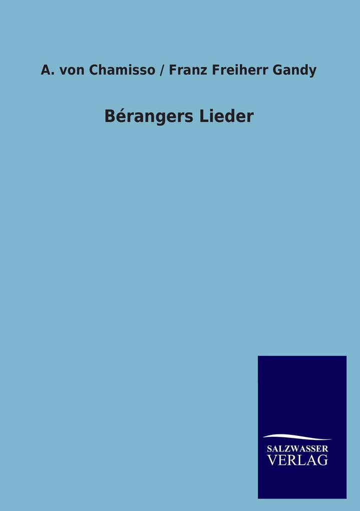 Bérangers Lieder