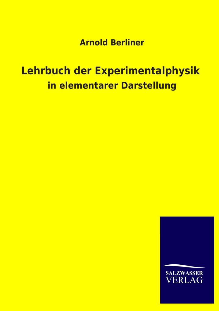 Lehrbuch der Experimentalphysik