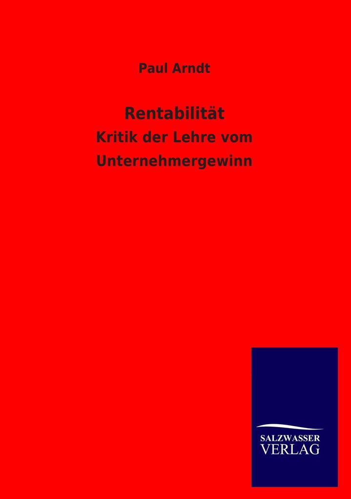 Rentabilität