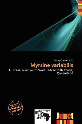 Myrsine variabilis