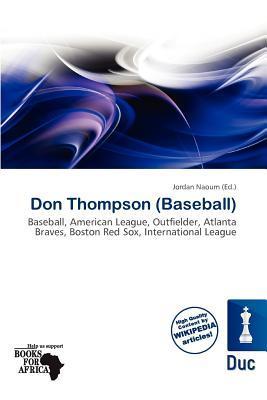 Don Thompson (Baseball)