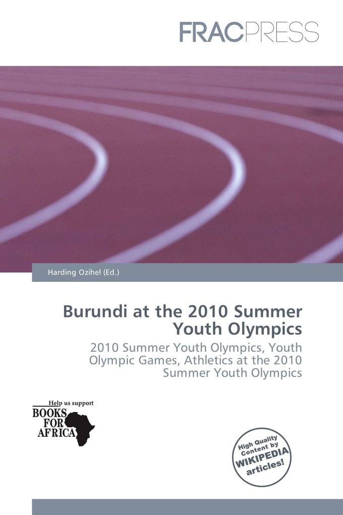 Burundi at the 2010 Summer Youth Olympics