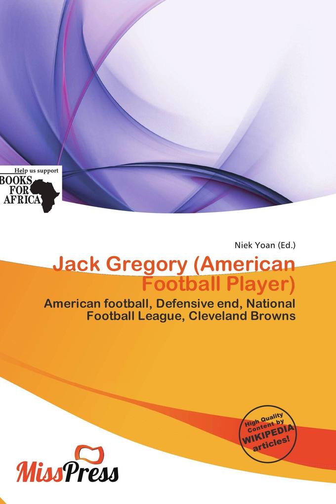 Jack Gregory (American Football Player)
