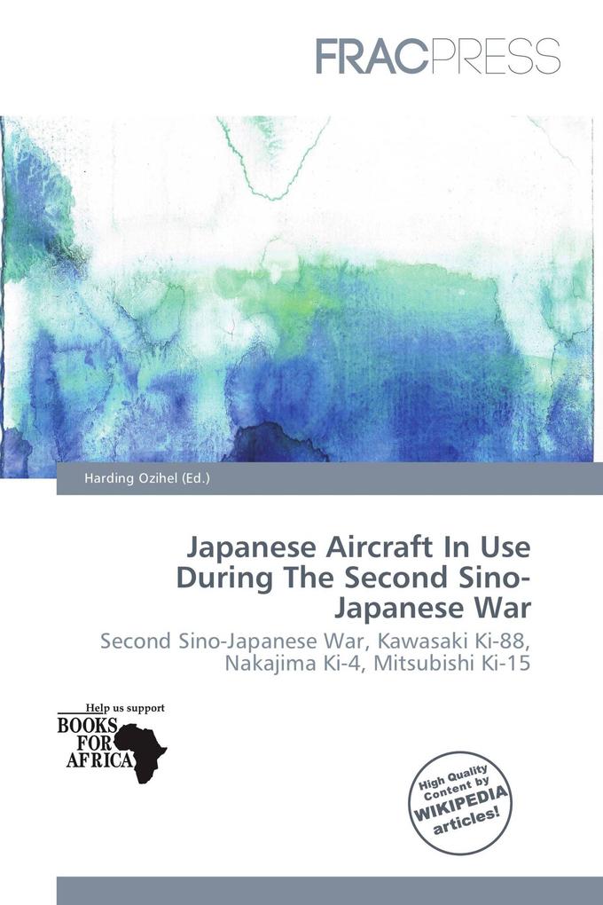 Japanese Aircraft In Use During The Second Sino-Japanese War