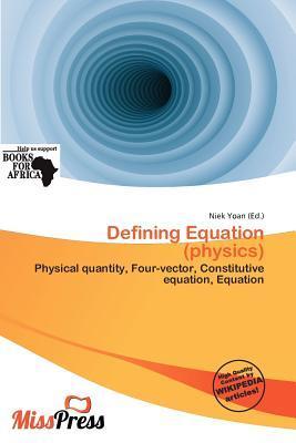 Defining Equation (physics)
