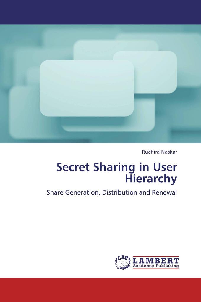 Secret Sharing in User Hierarchy
