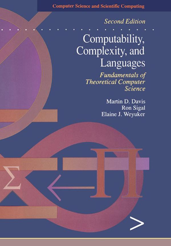 Computability Complexity and Languages