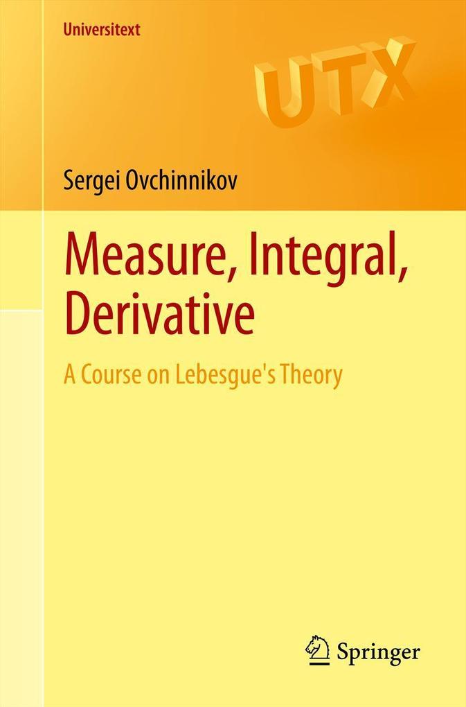 Measure Integral Derivative