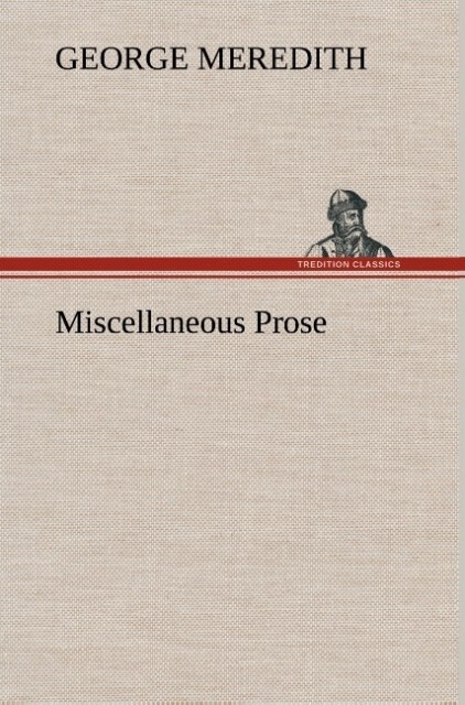 Image of Miscellaneous Prose