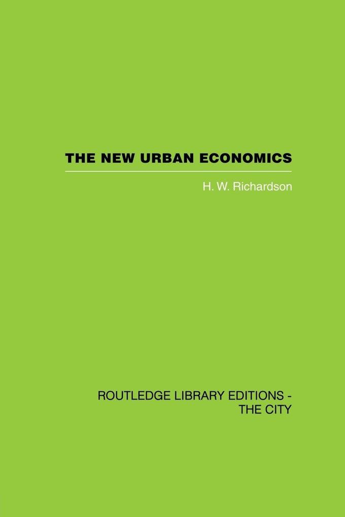 The New Urban Economics