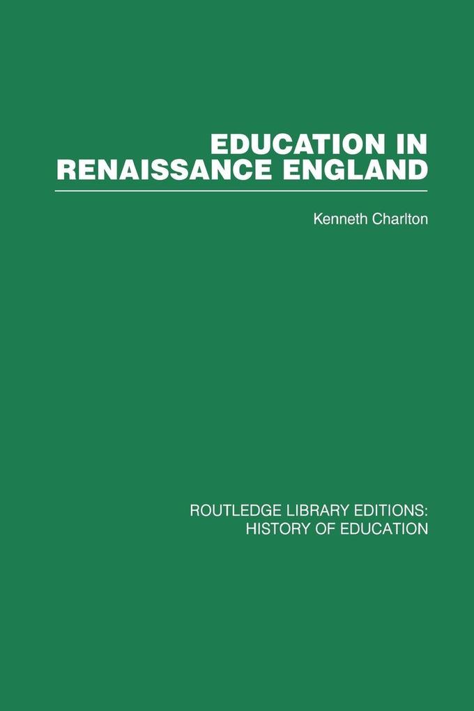 Education in Renaissance England