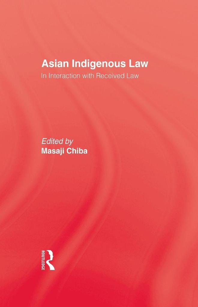 Asian Indigenous Law