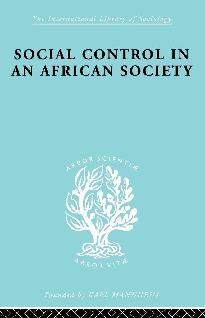 Social Control in an African Society