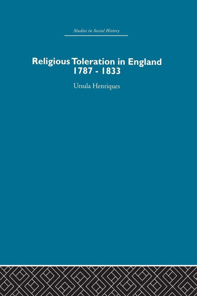Religious Toleration in England
