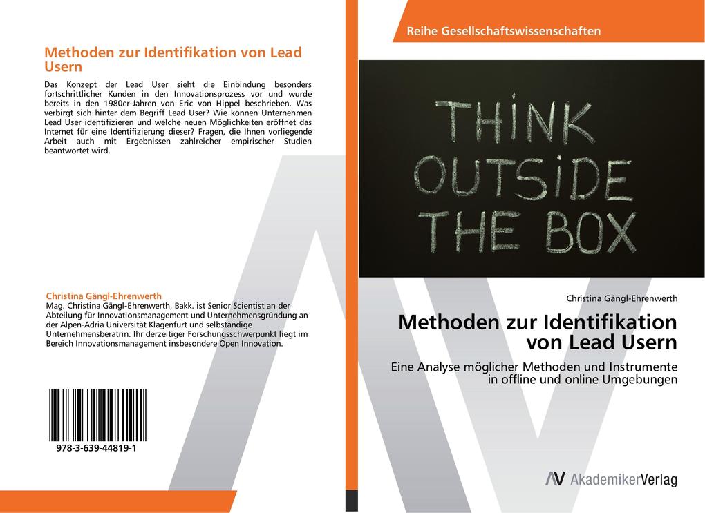 Methoden zur Identifikation von Lead Usern