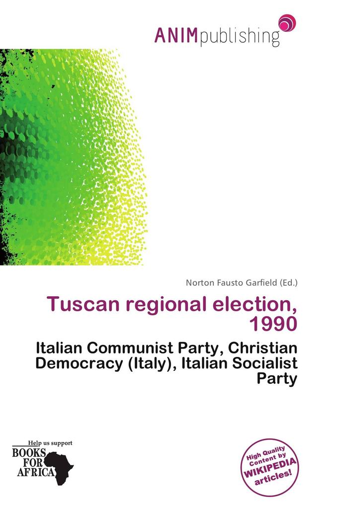 Tuscan regional election 1990