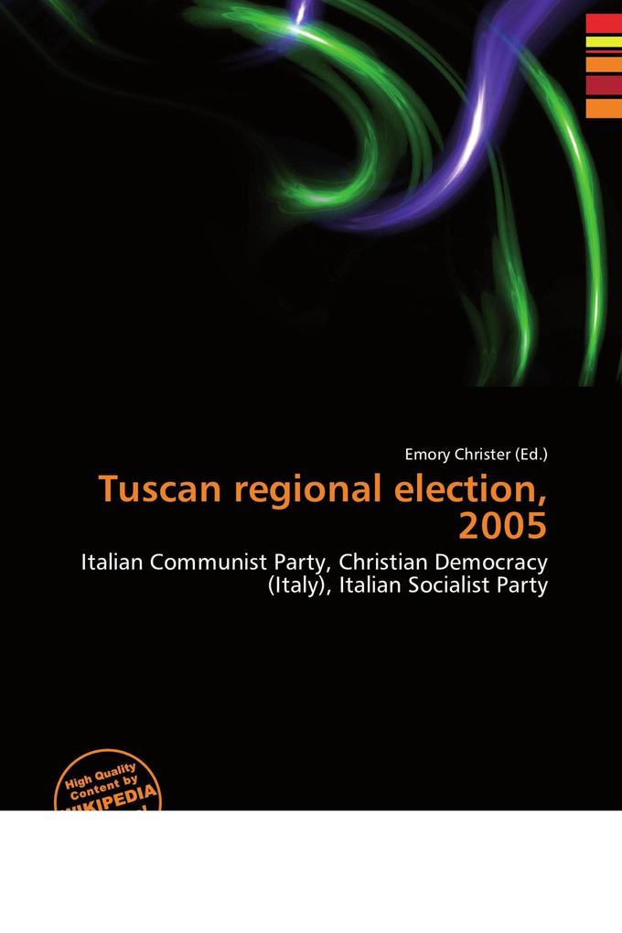 Tuscan regional election 2005
