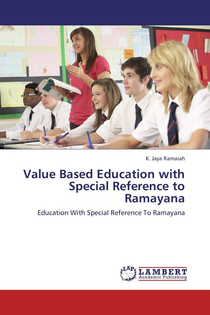 Value Based Education with Special Reference to Ramayana
