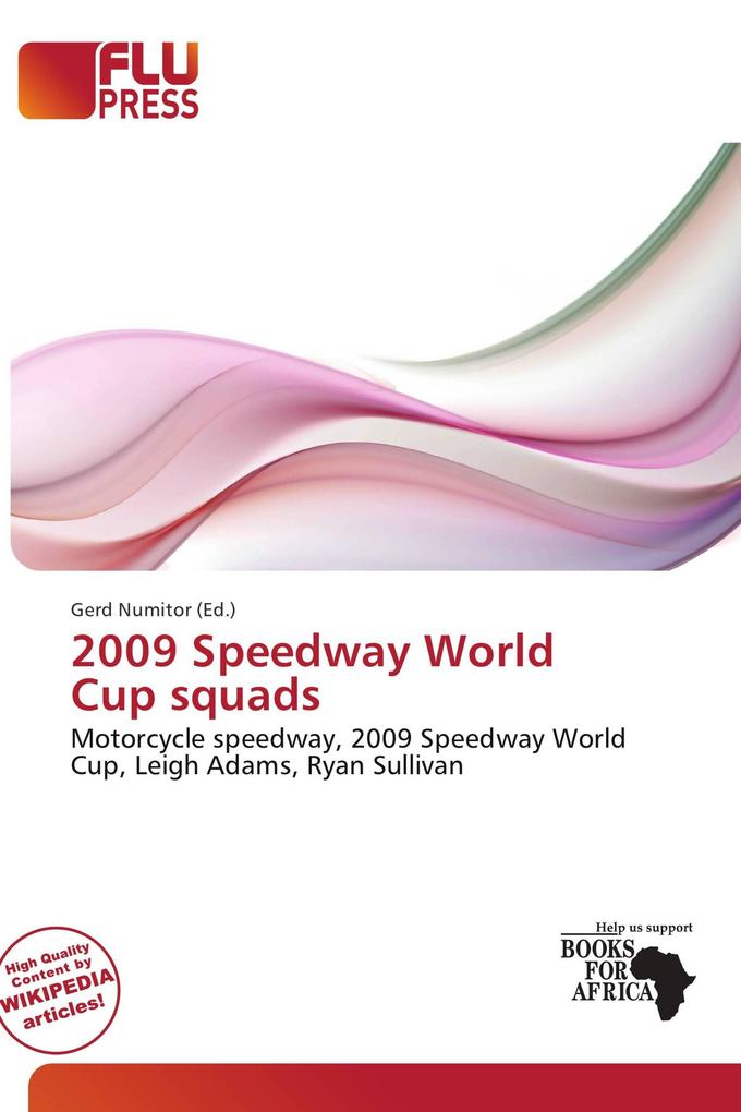 2009 Speedway World Cup squads