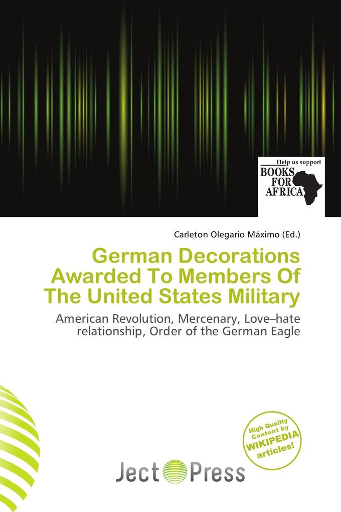 German Decorations Awarded To Members Of The United States Military