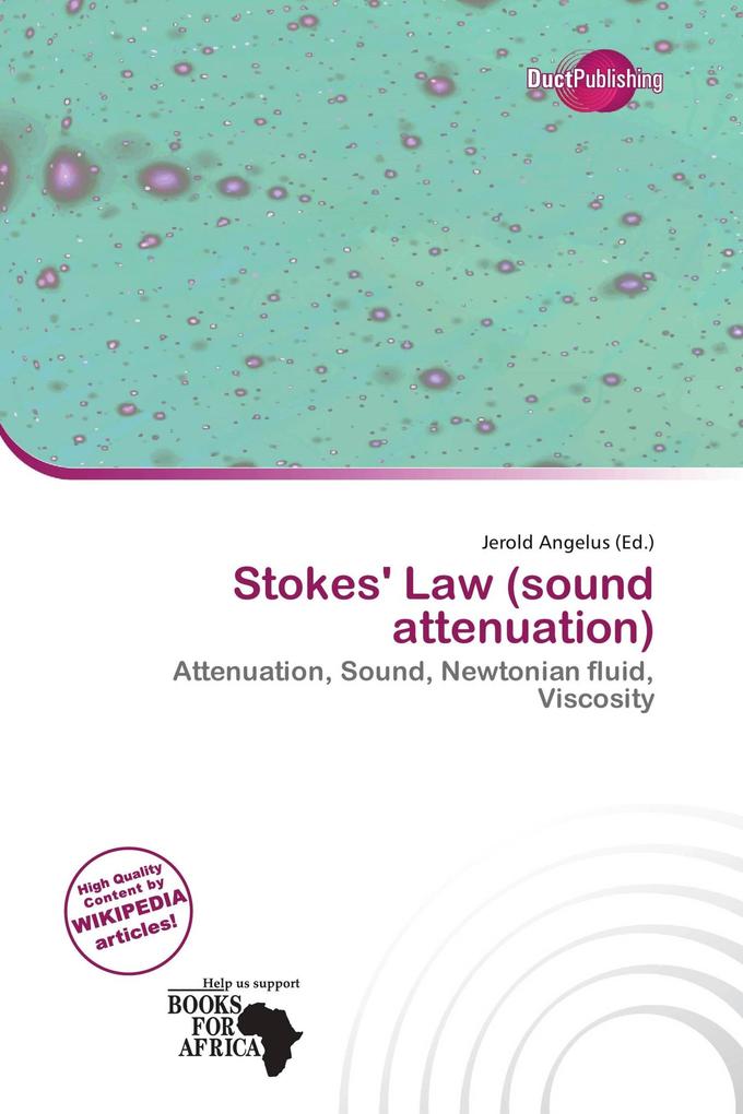 Stokes' Law (sound attenuation)